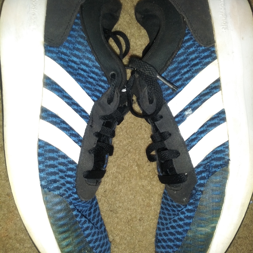 Adidas Blue and White